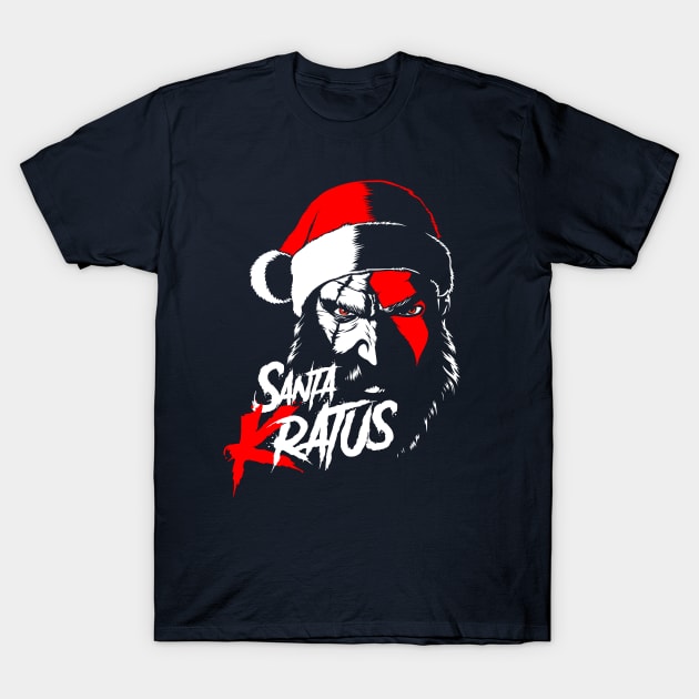 Santa Kratus T-Shirt by Yexart